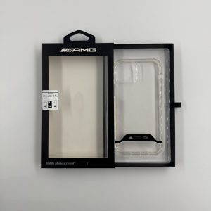 Coque AMG Transparente Logo Noir – iPhone 12 / 12 Pro
