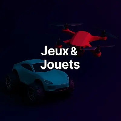Vignette de la page d'accueil catégorie jouets et jeux
