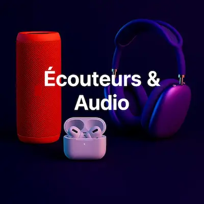 Image page d'accueil catégorie écouteurs & audio